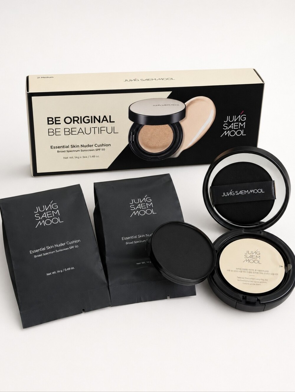 Jung Saem Mool Skin Nuder Cushion Bundle 21 Medium